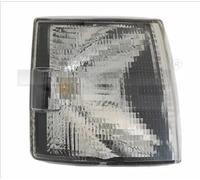 Faro indicatore di direzione anteriore Dx grigio fumo 18-3321-11-2 TYC per VW