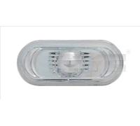 Faro indicatore di direzione bilaterale cromo 18-0605-11-2 TYC per VW FORD SEAT