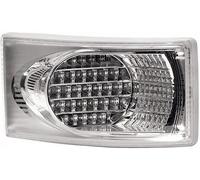 HELLA 2BA 345 982-041 Indicatore direzione, LED, 24V, Montaggio, interno/Raccordo a vite, colore diffusore luce cristallino, Cavo 500mm, Spina estremità del cavo aperta, Dx/Sx, Quantità 1