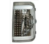 Faro indicatore di direzione Specchietto esterno sinistro bianco 309-0072-3 TYC