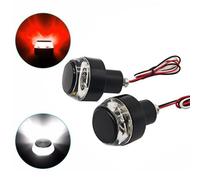 Faro Indicatore LED Per Moto Manubrio 12V Scocca Resistente In ABS