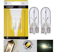 Faro Interno A Due Lampadine Di Ricambio Per Porta Flosser 194 168 2825 W5W 5W