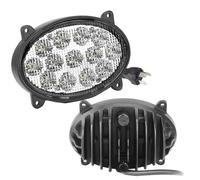 Faro Lampada 13 Led Ip67 14cm 65w Profondità Fendinebbia Per Trattore 12/24v