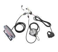 Faro Lampada Bicicletta Elettrica 12W Alta Potenza 150cm Lunghezza 36V/48V Bici