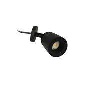 Faro Lampada Led Da Soffitto Parete Muro 10W Bianco Neutro Corpo Nero Angolo Luc