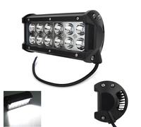 FARO LAMPADA SUPPLEMENTARE PROFONDITA AUTO FUORISTRADA 12V 12 LED 36W 6000K IP68