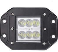 FARO LAMPADA SUPPLEMENTARE PROFONDITA' AUTO FUORISTRADA 12V 6 LED 18W IP68