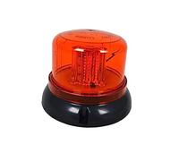 Faro lampeggianti LED per emergenze, ad effetto rotante, luce di avvertimento color ambra arancione, 12-24V
