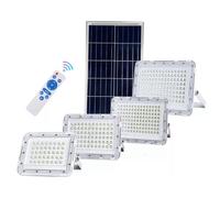 FARO LAMPIONE SOLARE LED 200W 400W 600W 800W 1000W PANNELLO SENSORE IP65 ESTERNI