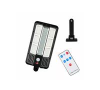 Faro Lampione Stradale con Pannello Solare Sensore Telecomando 117 led smd