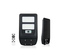 Faro Lampione Stradale LED Solare Sensore Crepuscolare Telecomando Esterno IP65
