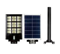 Faro lampione stradale pannello solare 900W CON STAFFA telecomando