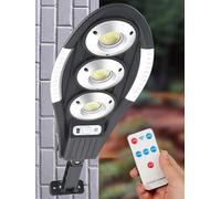 Faro lampione stradale pannello solare con sensore telecomando 90LED COB Art.03