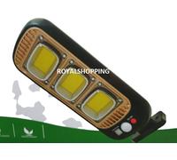 Faro lampione stradale pannello solare fotovoltaico sensore led COB TELECOMANDO