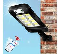 Faro lampione stradale solare con sensore telecomando 160 LED HS-8013(COB)C [EEK: A+++]