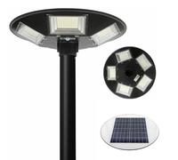 FARO LAMPIONE STRADALE SOLARE LUCE FREDDA ESTERNI SENSORE MOVIMENTO 150W 250W