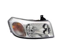 faro lato destro faro lato passeggero faro montaggio proiettore luce anteriore auto lampada auto luce cromo lhd fari compatibili con ford transit 2000 2001 2002 2003 2004 2005 2006 VP660P