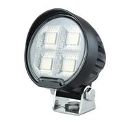 Faro lavoro LED Ama 10-30V DC 64W 5120 LM rotondo con fascio ampio
