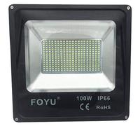 FARO LED 100W DA ESTERNO SMD IP66 FOYU LUCE PORTATILE FARO LED CW406