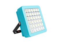 Faro LED 100w pannello solare luce fredda ricaricabile portatile campeggio