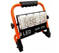 Faro faretto LED 100W batteria ricaricabile portatile torcia da lavoro 8505-SMD