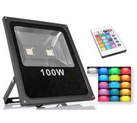 FARO LED 100W RGB MULTICOLORE GIOCHI DI LUCE CON TELECOMANDO FARETTO ILLUMINAZIONE CW574
