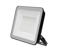 Faro LED 100W, Slim Alluminio Nero Chip Samsung Smd Bianco Freddo 6400K