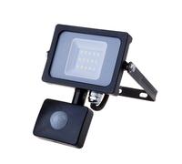 FARO LED 10W CALDO CON SENSORE MOVIMENTO NERO CHIP SAMSUNG VT-10-S-LED436 V-TAC