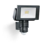 STEINEL FL 1400 S - Proiettore a LED per esterni, rilevatore 220°, portata 10 m, faretto potente 14,7 W, 4000 K (nero)