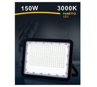 FARO LED 150 WATT PROIETTORE ESTERNO IP65 NERO LUCE 3000K 6500K 4000K FS150W-N