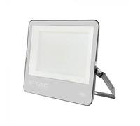 Faro LED 150W Faretto Slim Esterno Proiettore Luce Naturale Fredda Nero V-TAC