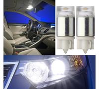 Faro LED 194 168 T10 Bianco 6500K Due Lampadine Aggiornamento Marker Laterale OE