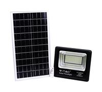 FARO LED 40W NATURALE BATTERIE CON PANNELLO SOLARE VT-200W-LED8577 V-TAC