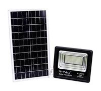 Faro LED 200W con Pannello Solare e Telecomando 6000K