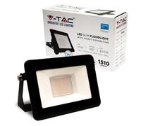 V-TAC PRO Faro LED Chip Samsung 20W Colore Nero 6500K IP65