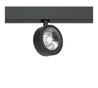 Faro LED 20W Tondo Magnetico CCT CRI92 Nero 48V - BRIDGELUX LED Colore Bianco Variabile CCT