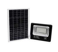 Faro LED 300W con Pannello Solare e Telecomando 4000K