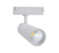 Faro LED 34W per Binario Trifase 38° + 60° Bianco con driver Philips CRI92 Colore Bianco Freddo 6.000K