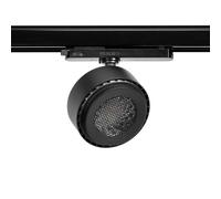 Faro LED 34WTrifase Regolabile 15°-60° Nero con driver Philips CRI97 UGR11 Colore Bianco Variabile CCT