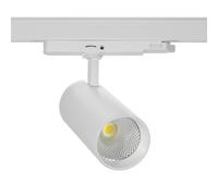 Faro LED 40W Dimmerabile 0-10V per Binario Trifase 38/60° Bianco CCT Colore Bianco Variabile CCT