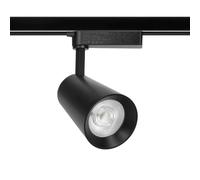 Faro LED 40W Monofase Nero CRI92 CCT Bianco Variabile 38° Bridgelux LED Colore Bianco Variabile CCT