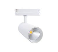 Faro LED 42W per Binario Trifase 38° + 60° Bianco PHILIPS Xitanium CRI92 Colore Bianco Caldo 2.700K