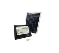 Faro LED 600W luce esterna faretto giardino energia solare IP65 crepuscolare dr