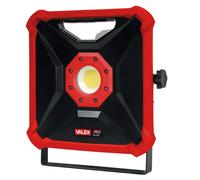 Faro LED a Batteria M-LD 18 Valex - 26x23x7 cm - 18 V - 1152239 (Nero e Rosso)