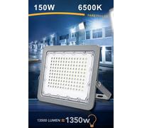 FARO LED ALTA QUALITA DA 150W 13500Lumen FASCIO LUMINOSO LUCE BIANCA 6500K IP65