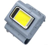 Faro LED avvolto in silicone con base magnetica | Forte base magnetica, attacco in metallo a mani libere, tecnologia COB, silicone resistente alla pioggia
