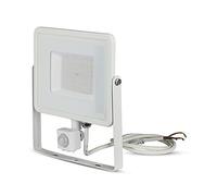 V-TAC VT-50-S 466 Faro LED Samsung 50W Movimento Crepuscolare 3000K bianco IP65