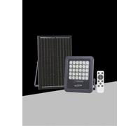 Faro led con pannello solare 100 watt luce naturale 4000k telecomando