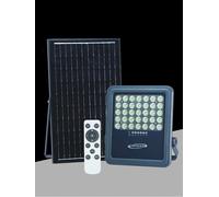 Faro led con pannello solare 150 watt luce naturale 4000k telecomando