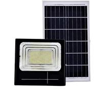 FARO LED CON PANNELLO SOLARE 200w LUCE FREDDA FARETTO LED CASA GIARDINO ESTERNO